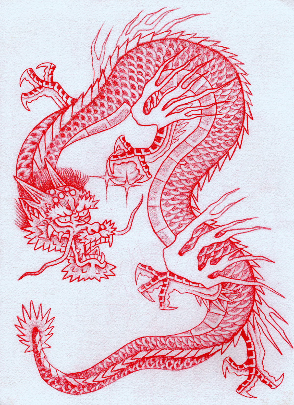 Red dragon